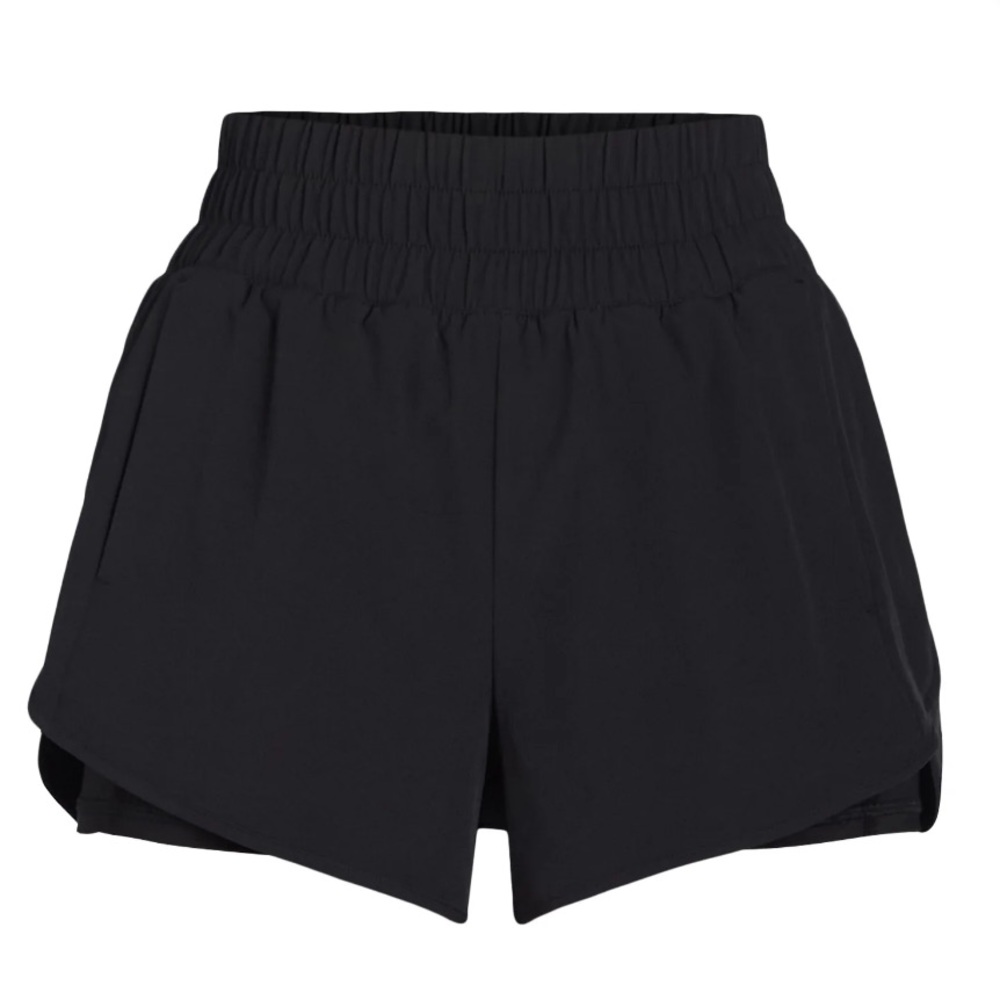 Avia Women's and Women's Plus Running Shorts with Bike Liner